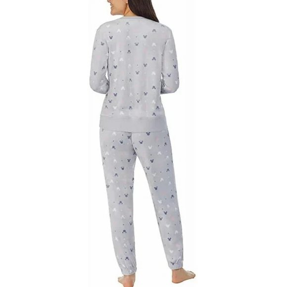 Disney Mickey and Minnie Women’s Fleece Pajama Set 2PC L - Picture 4 of 4